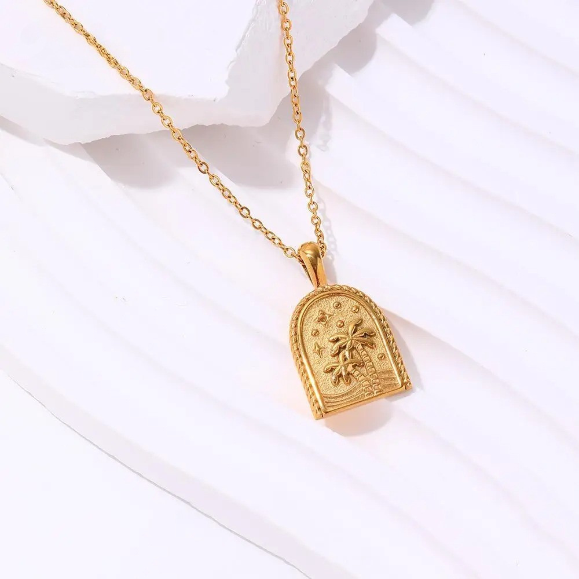Palm Tree Necklace