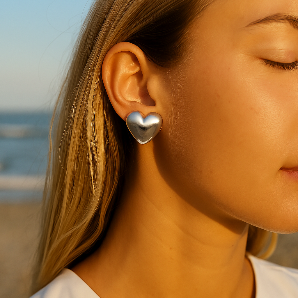 Love Heart Earrings