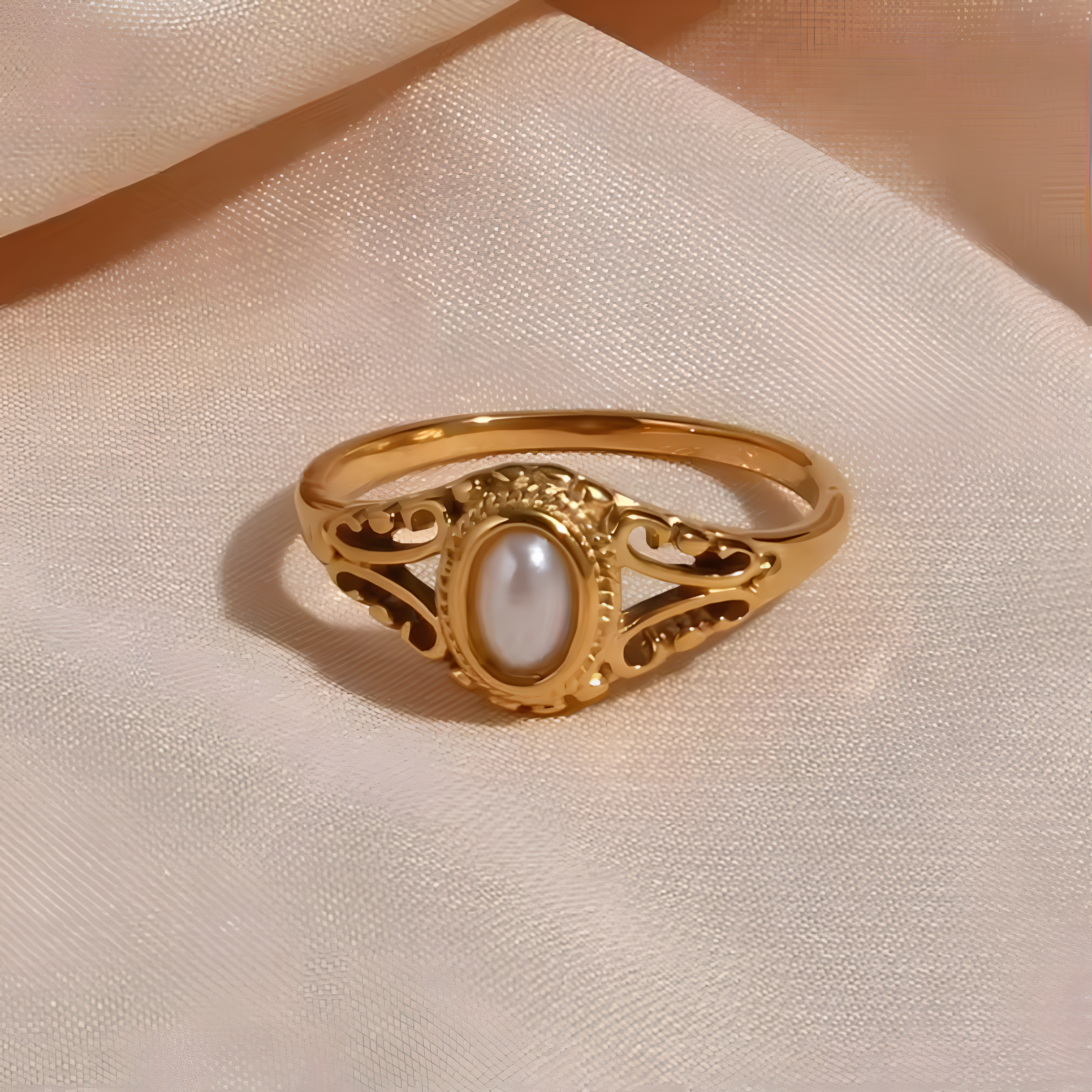 Antique Pearl Ring