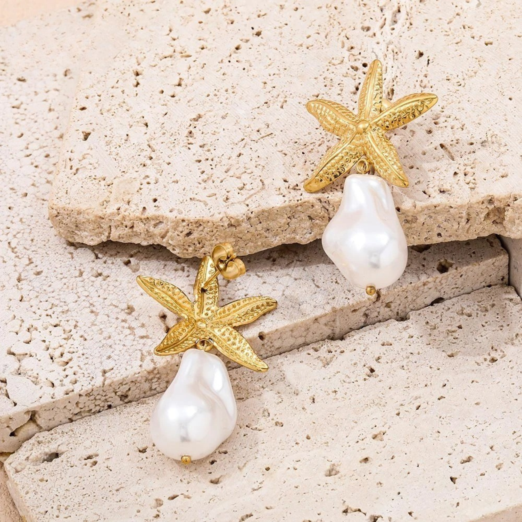 Baroque Pearl Earrings