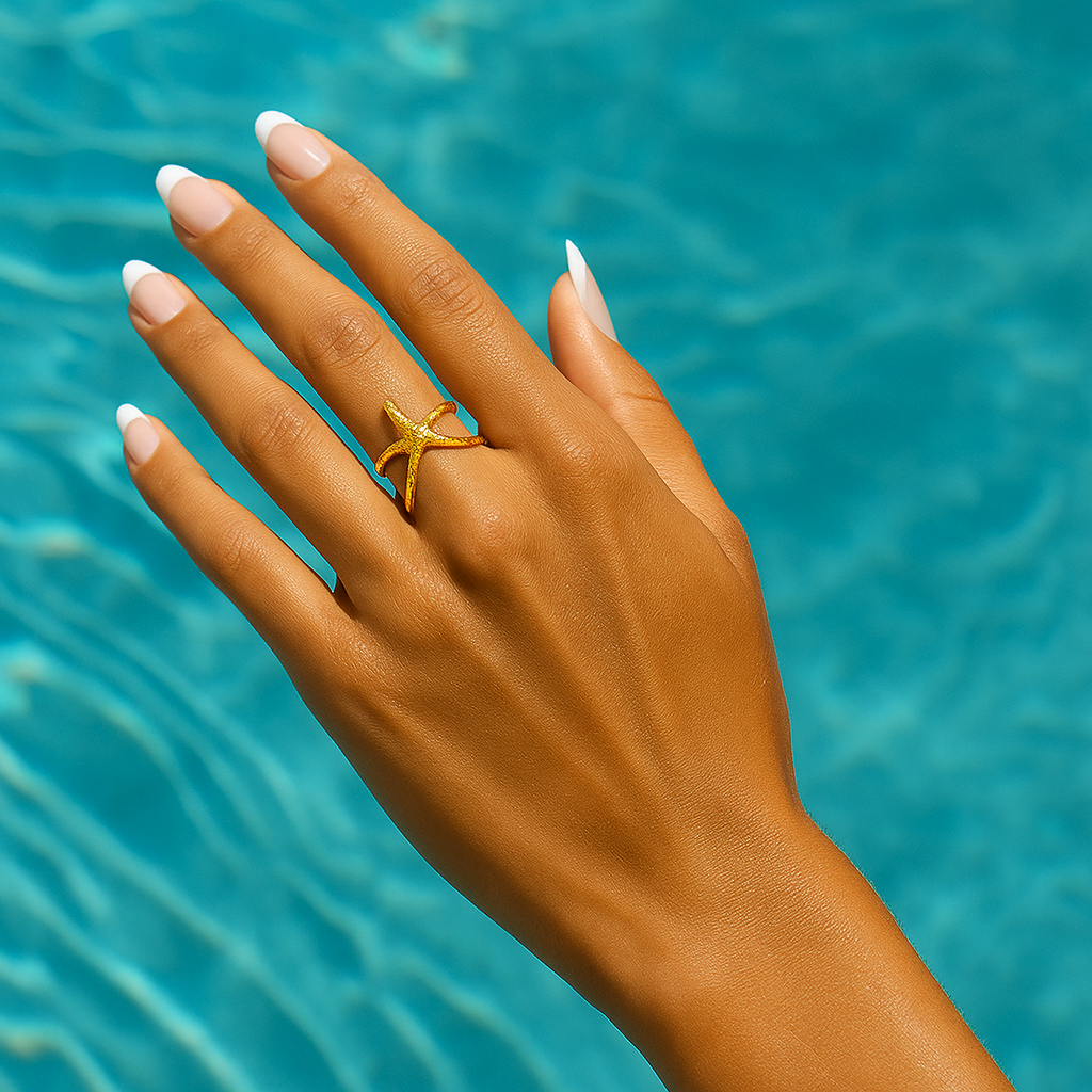 Starfish Warp Ring