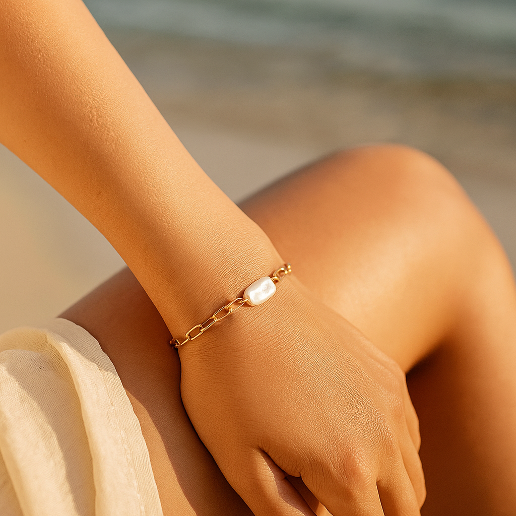 Tideform Pearl Bracelet