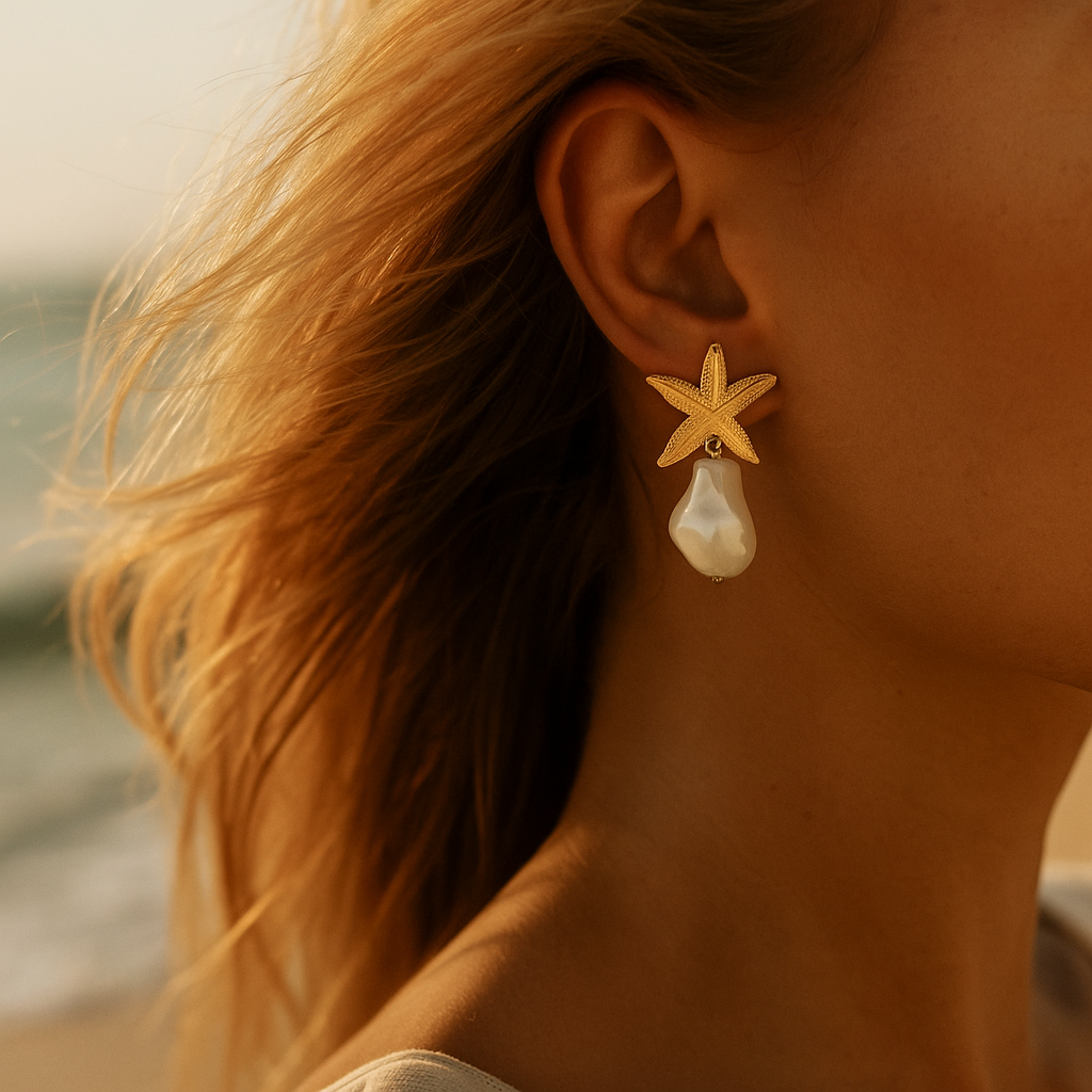 Baroque Pearl Earrings