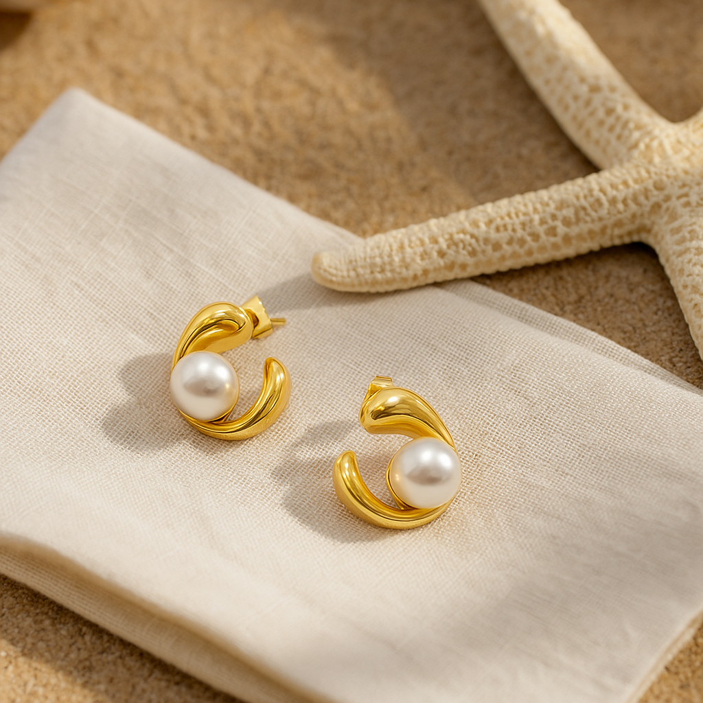 Mother Pearl Earrings