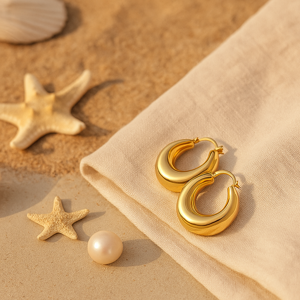 Moon Crest Earrings