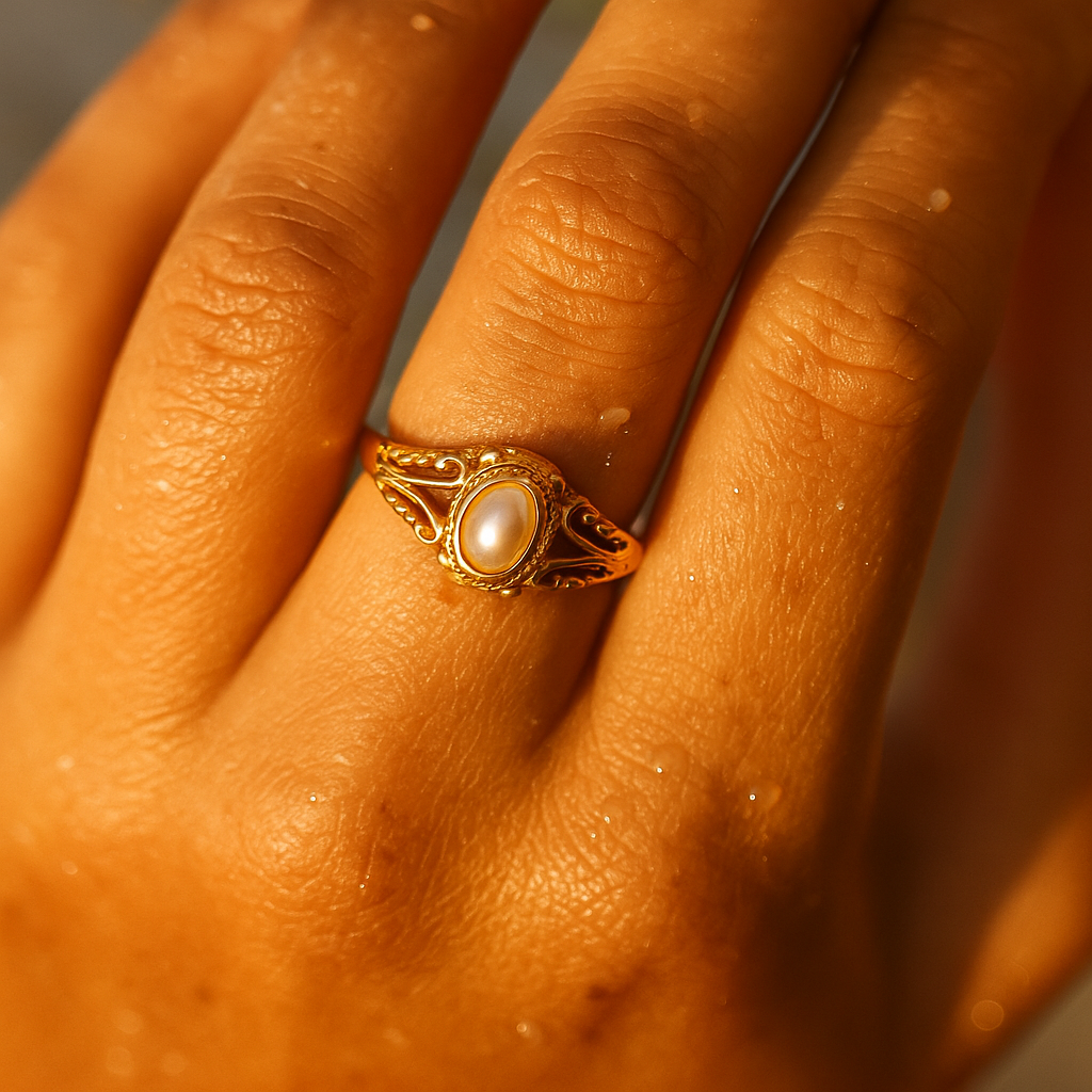 Antique Pearl Ring