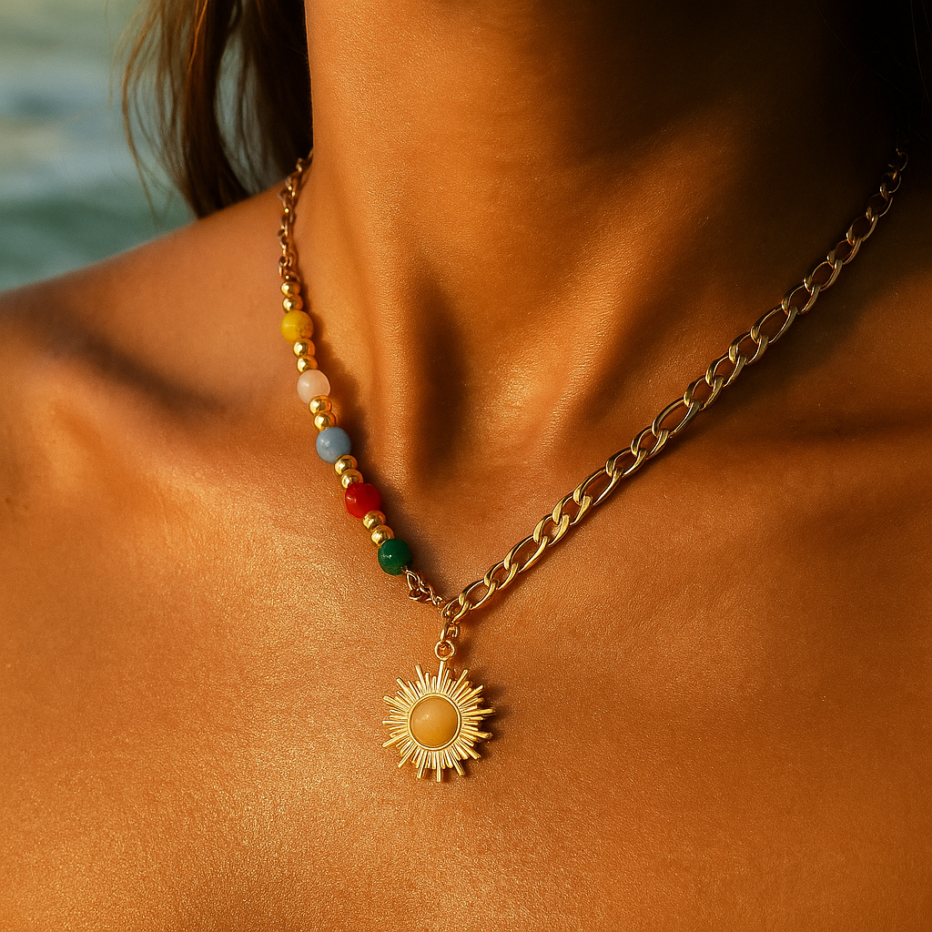 Egyptian Sun Necklace