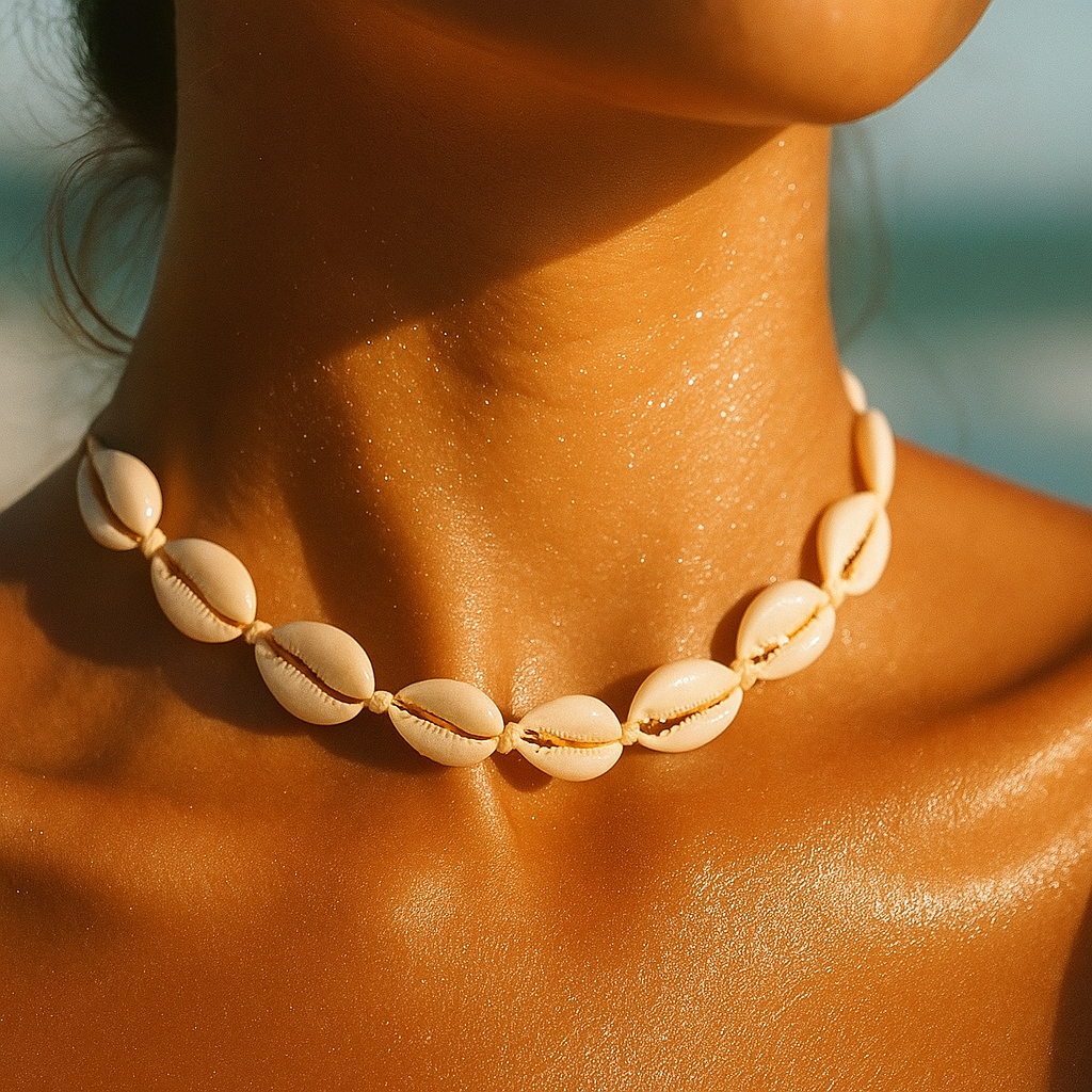 Handmade Cowrie Choker