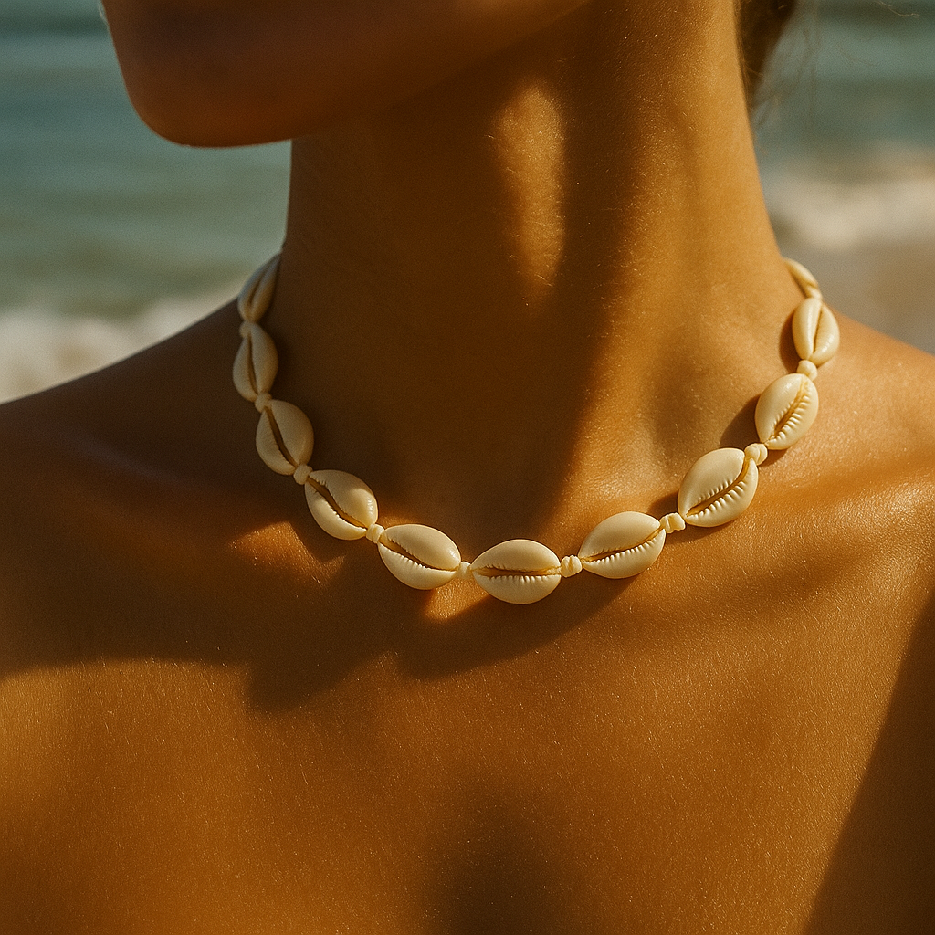 Handmade Cowrie Choker
