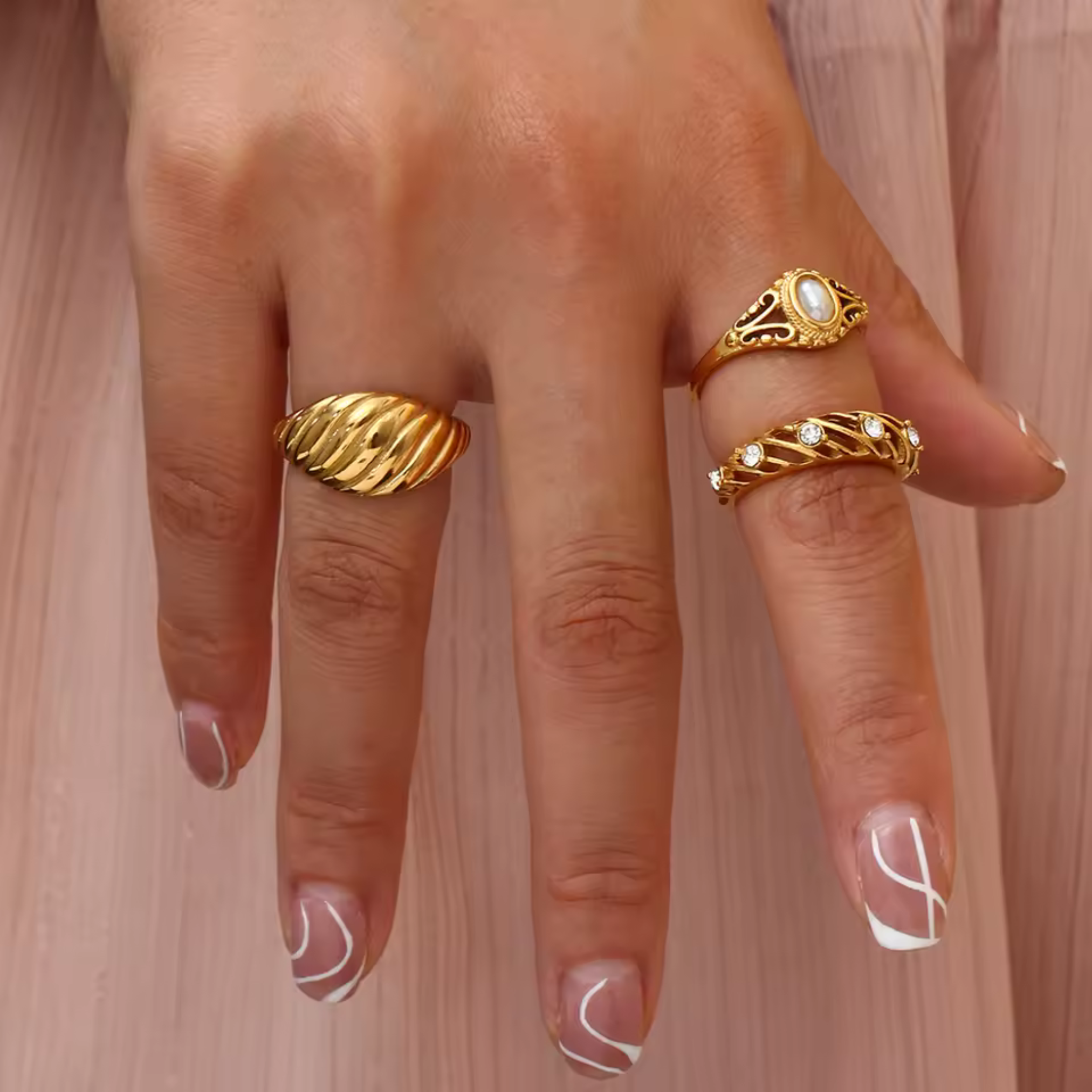 Antique Pearl Ring
