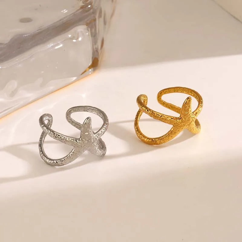 Starfish Warp Ring