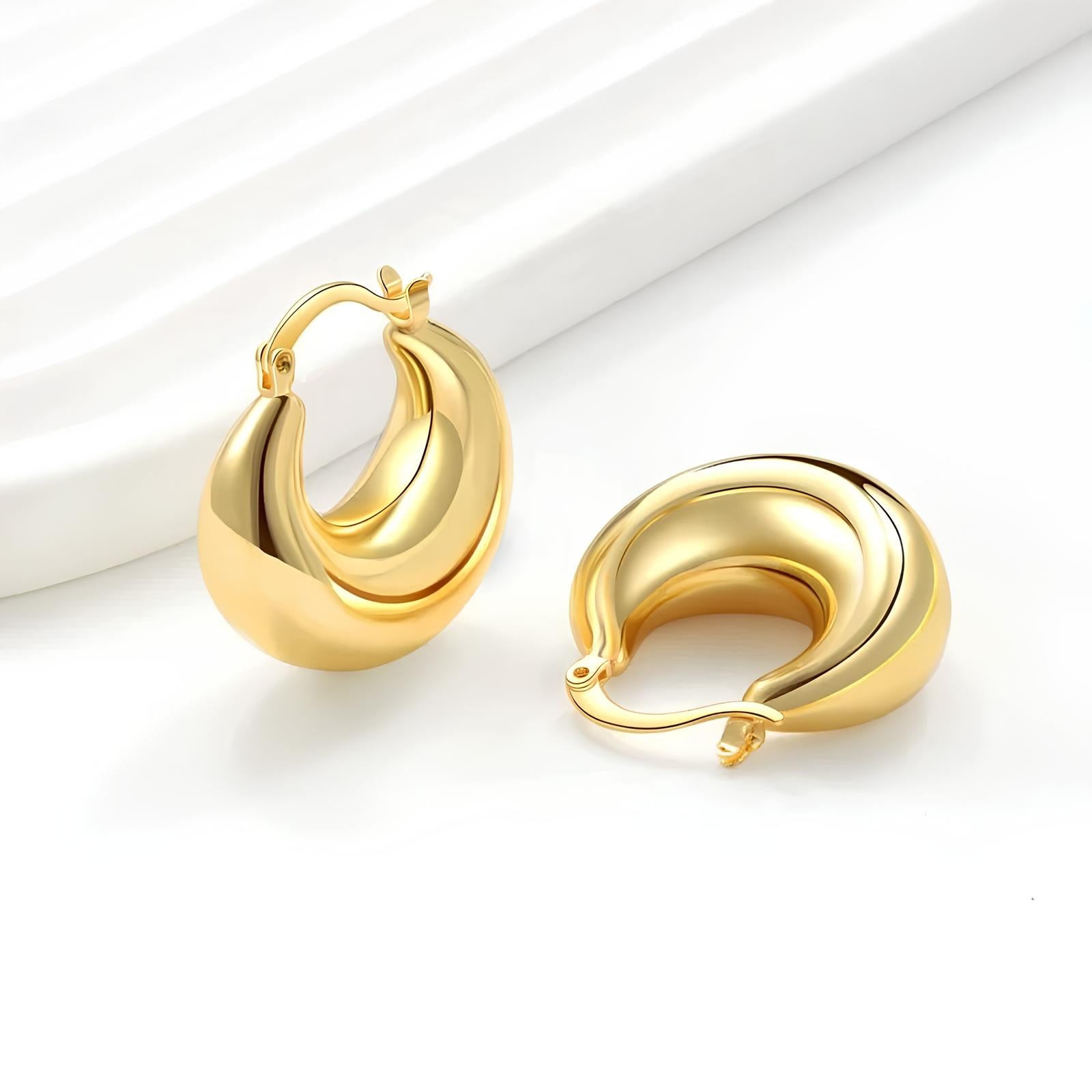 Moon Crest Earrings