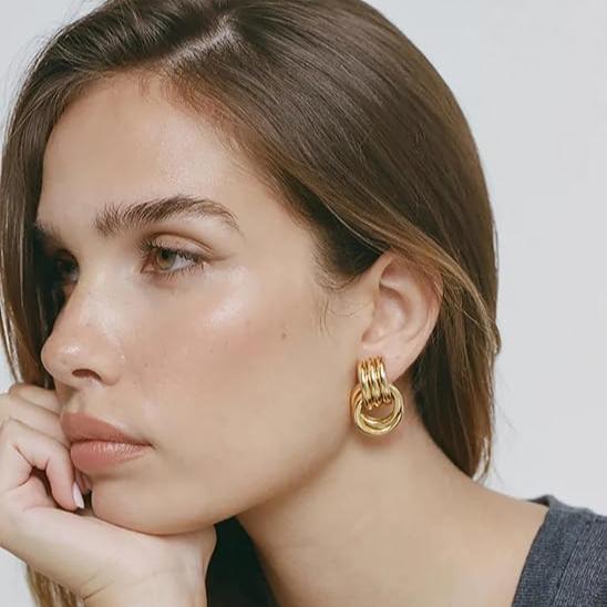 Coastal Hoop Earrings
