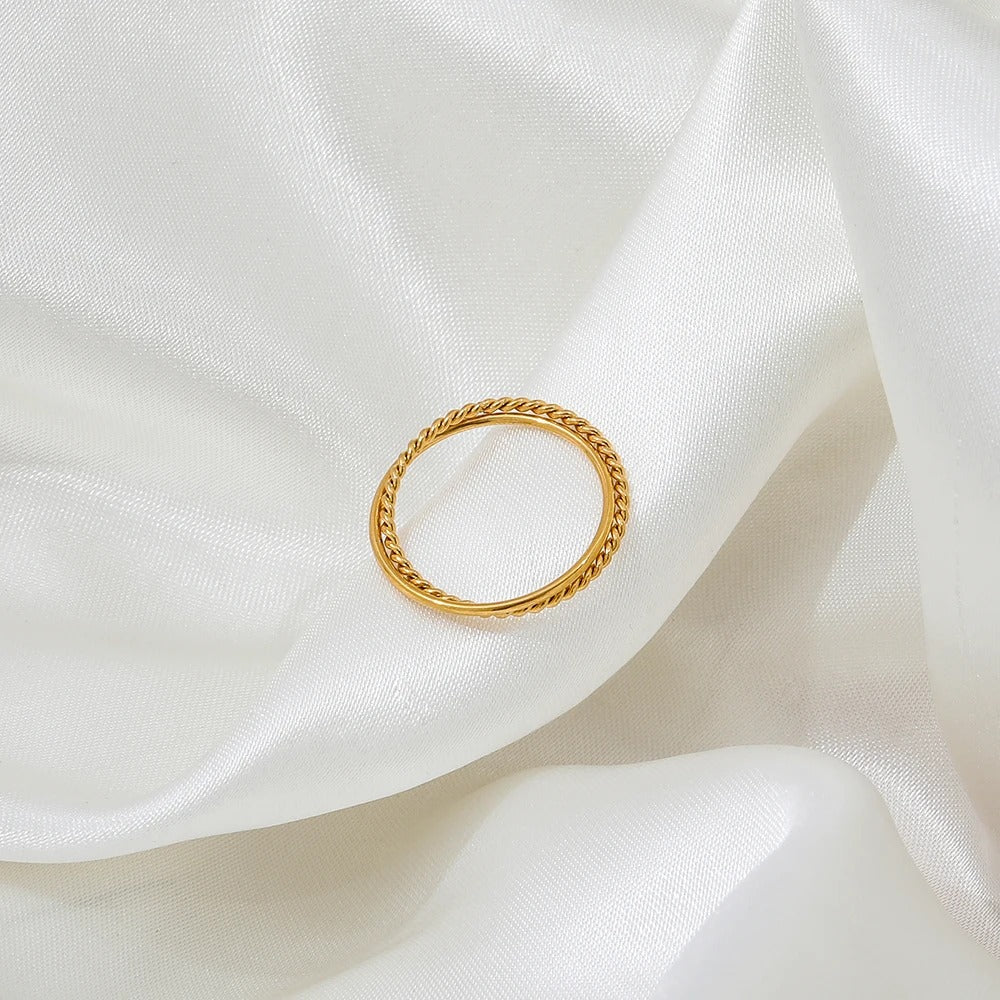 Tiny Gold Rings