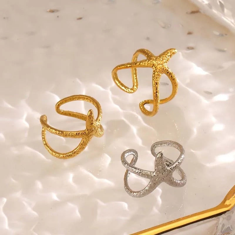Starfish Warp Ring