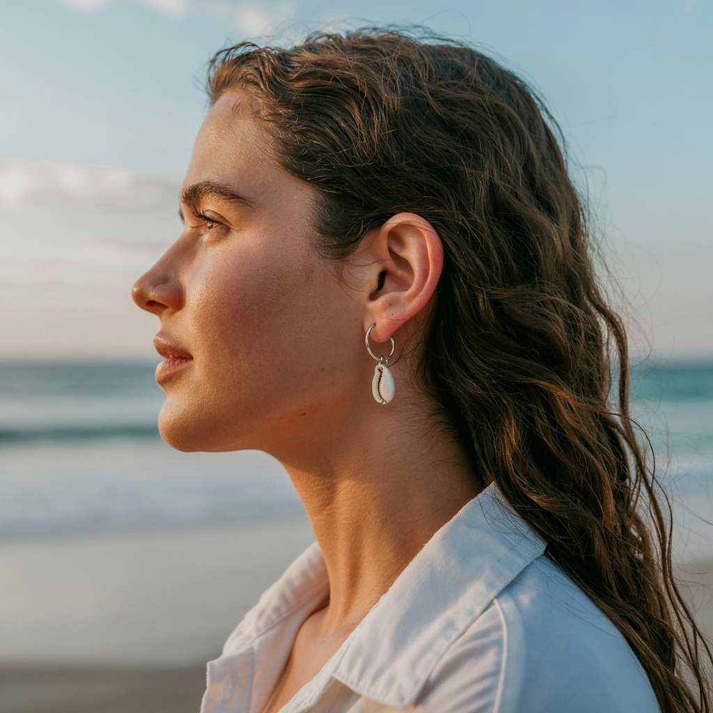 Cowrie Earrings