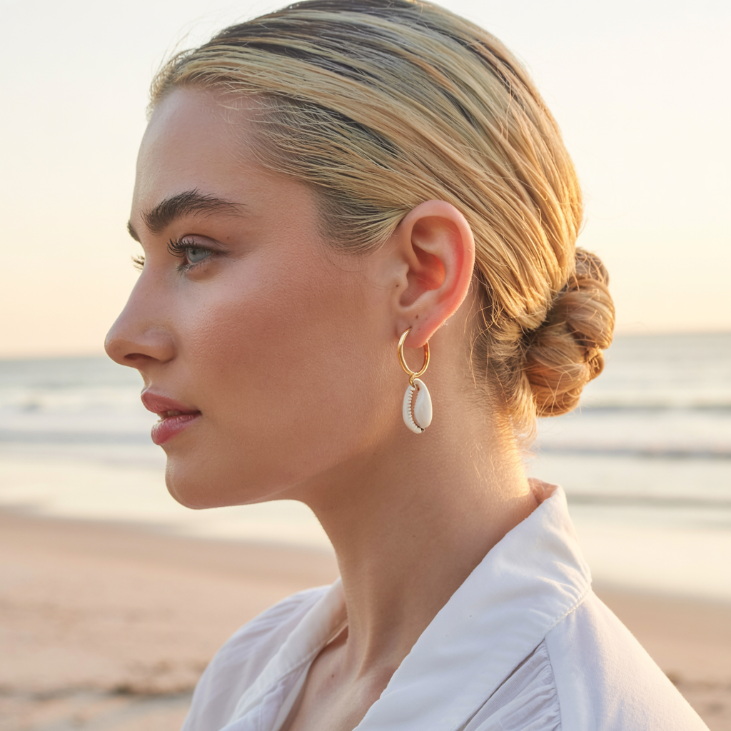 Cowrie Earrings