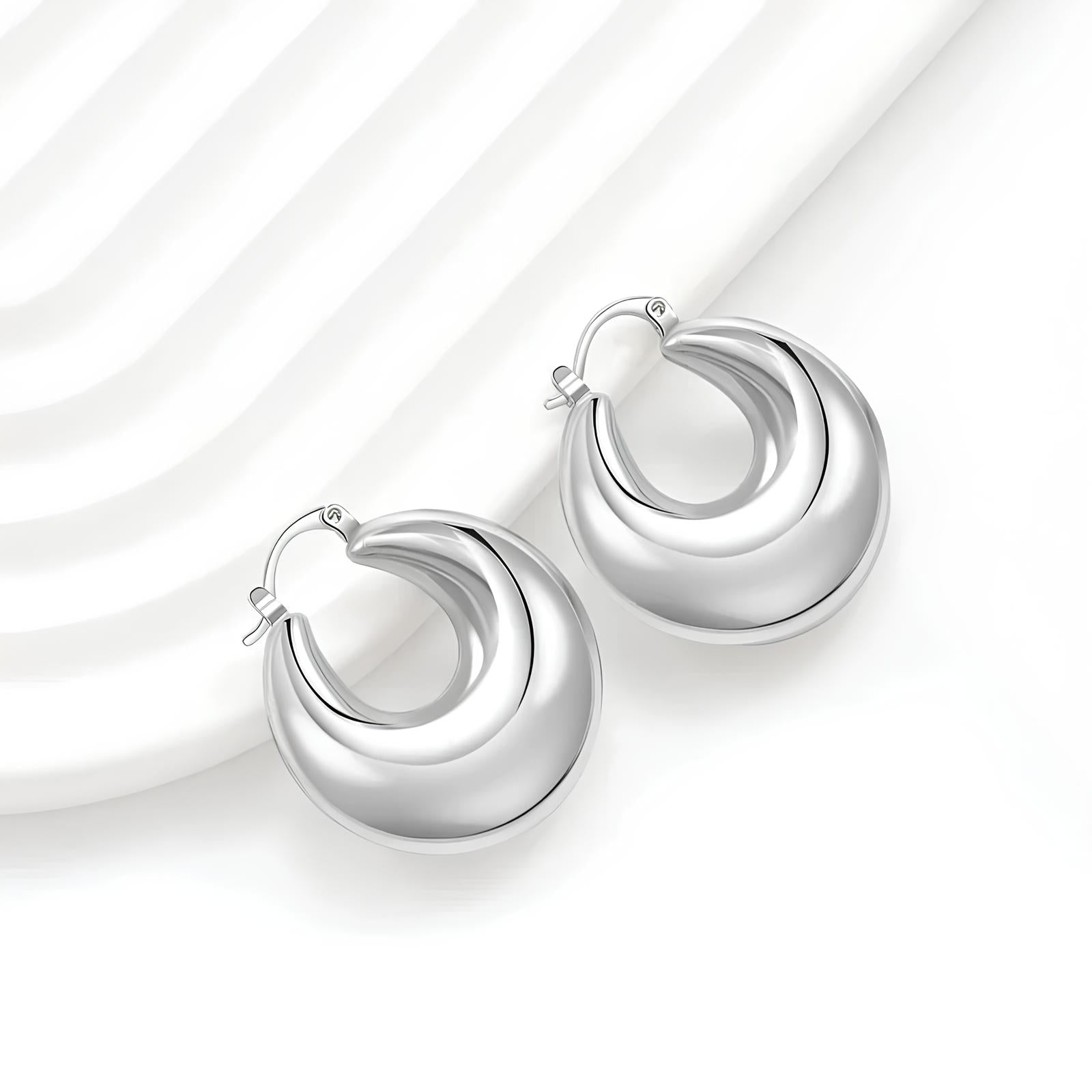 Moon Crest Earrings