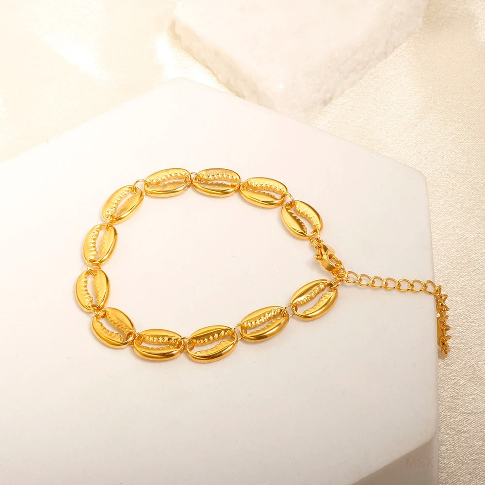 Smelted Cowrie Bracelet
