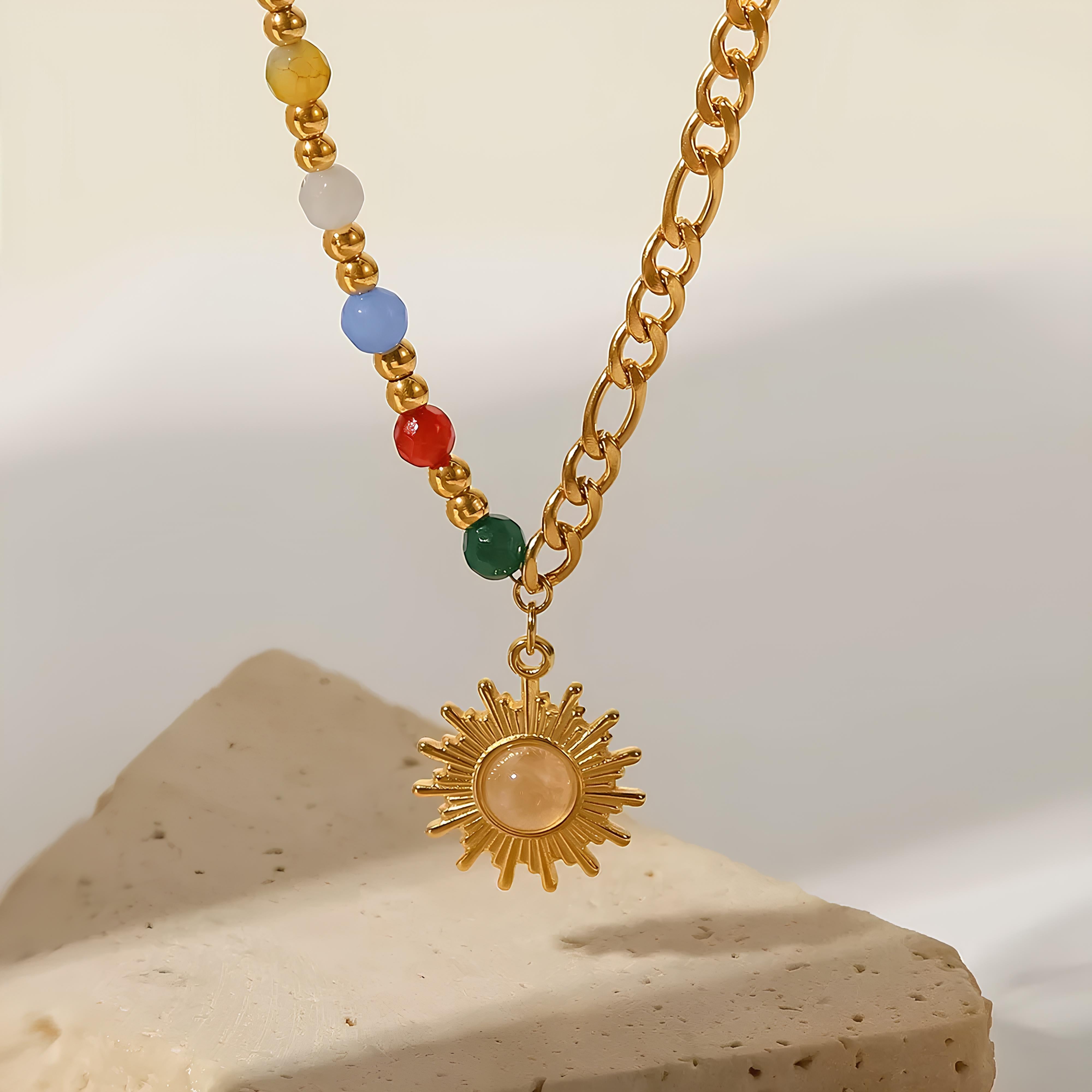 Egyptian Sun Necklace