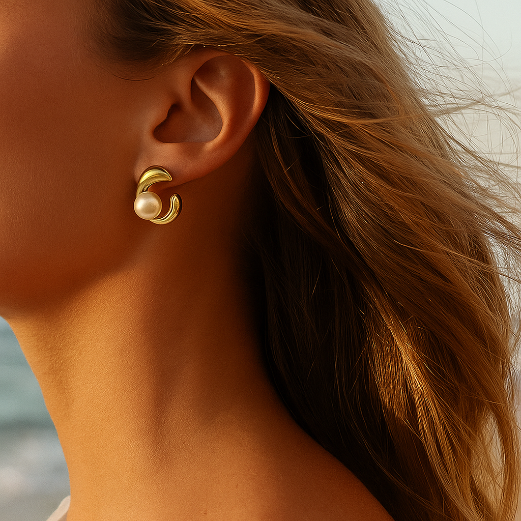 Mother Pearl Earrings