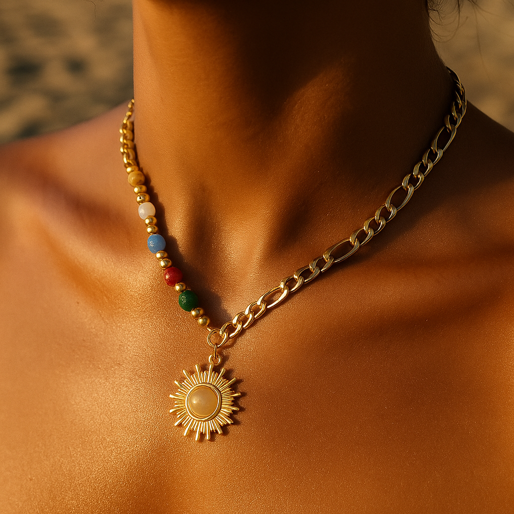 Egyptian Sun Necklace
