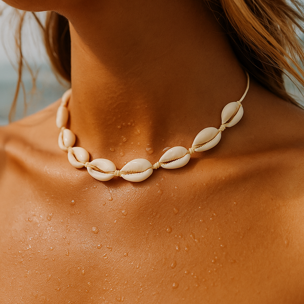 Handmade Cowrie Choker