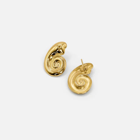 Nautilus Shell Earrings