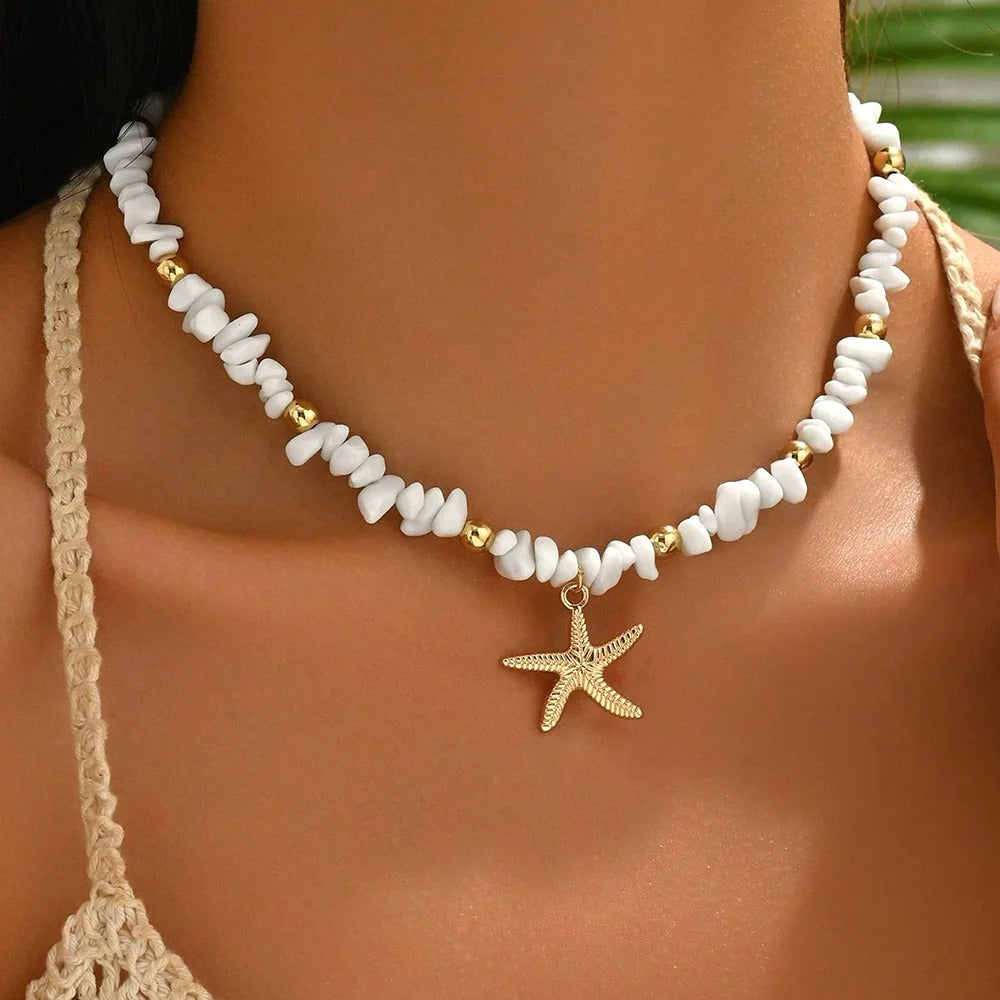 Rocks & Star Necklace