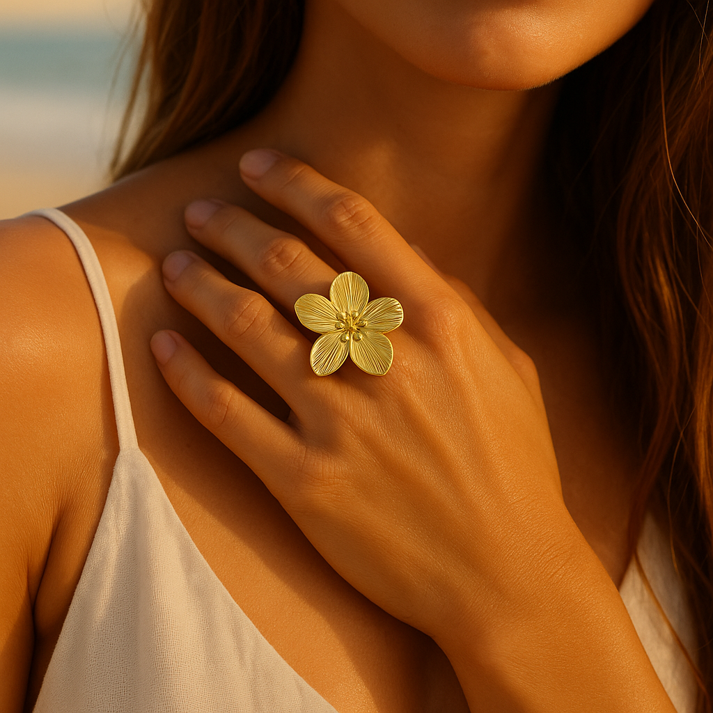 Frangipani Ring